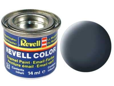 Paint nr 9 anthracite grey, mat RAL 7021 - image 1