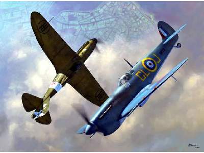 Spitfire Mk.Vc versus Re-2001 - image 1