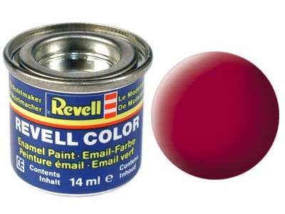 Paint nr 36 carmine red, mat RAL 3002 - image 1