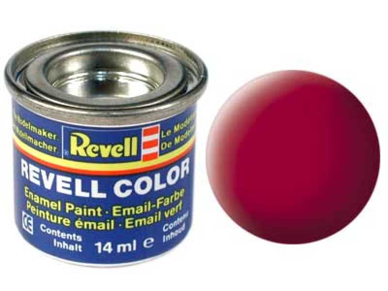 Paint nr 36 carmine red, mat RAL 3002 - image 1