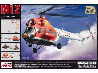 Mil Mi-2 Hoplite Attack Helicopter 1/48 model kit, Aeroplast 90037 