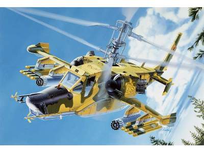 Kamov KA-50 Hokum z farbami i klejem - image 2