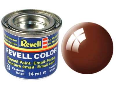 Paint nr 80 mud brown, gloss RAL 8003 - image 1