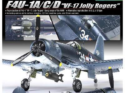 F4U-1A/C/D - VF-17 Jolly Rogers - image 2