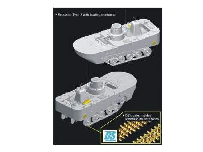 IJN Type 2 (Ka-Mi) Amphibious Tank w/Floating Pontoons - image 2