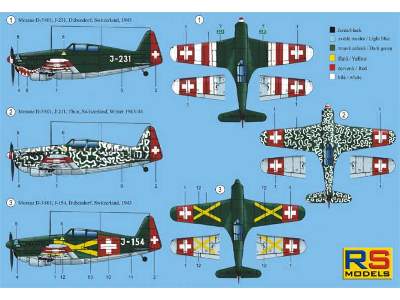 Morane D-3801 Swiss Fighter WWII - image 2