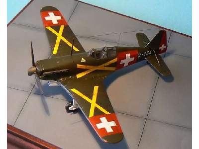 Morane D-3801 Swiss Fighter WWII - image 6