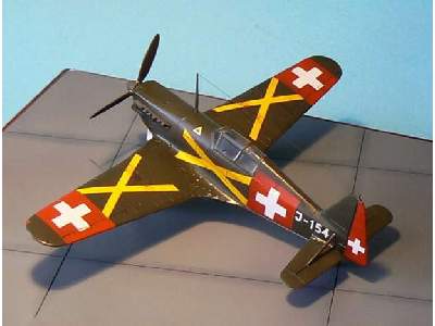 Morane D-3801 Swiss Fighter WWII - image 7