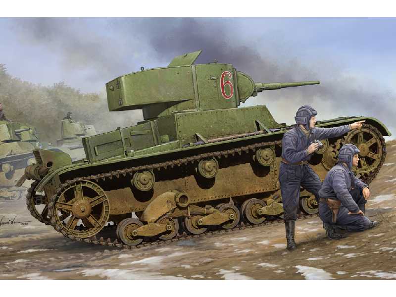 Soviet T-26 Light Infantry Tank Mod. 1933 - image 1 Soviet T-26 Light Infantry Tank Mod. 1933 - image 1