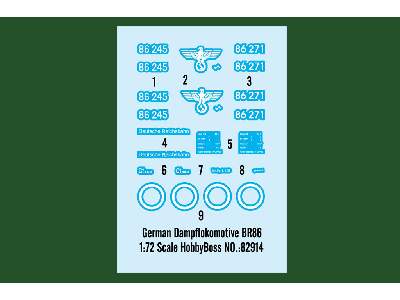 German Dampflokomotive BR86 - image 3