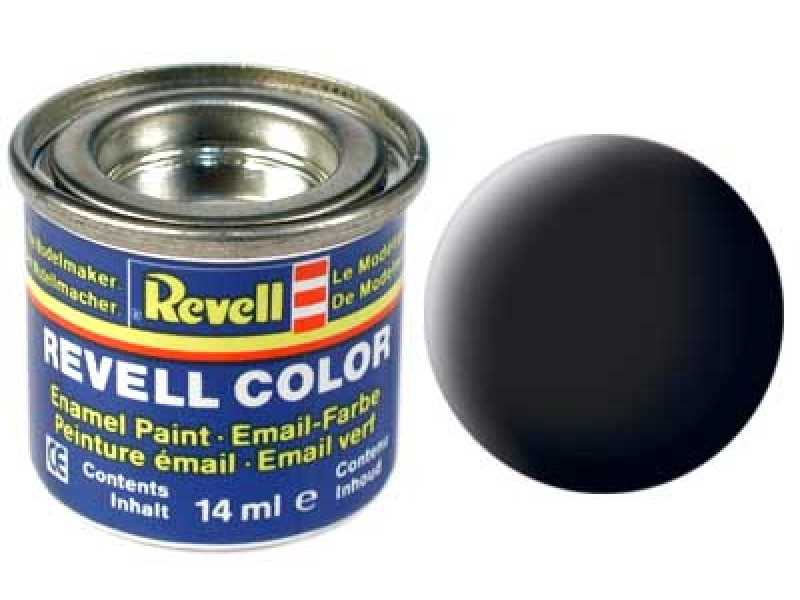 Paint nr 8 black, mat RAL 9011 - image 1