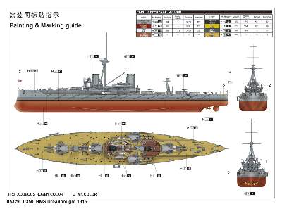 HMS Dreadnought 1915 - image 3