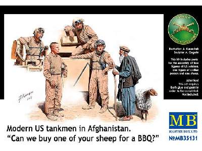 Modern US tankmen in Afghanistan - image 1