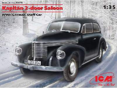 Kapitän 2-door Saloon, WWII German Staff Car - image 1