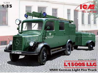 Mercedes L1500S LLG WWII German Light Fire Truck - image 1