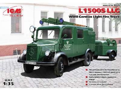 Mercedes L1500S LLG WWII German Light Fire Truck - image 6