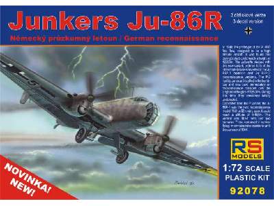 Junkers Ju 86 R - german reconnaissance - image 1