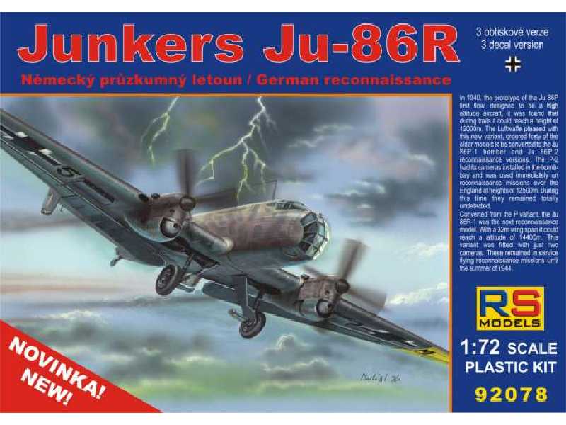 Junkers Ju 86 R - german reconnaissance - image 1