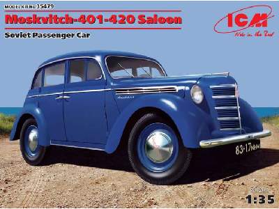 Moskvitch 401-420 Saloon - Soviet Passenger Car - image 1