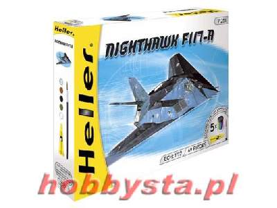 Nighthawk F-117A w/Paints and Glue - image 1