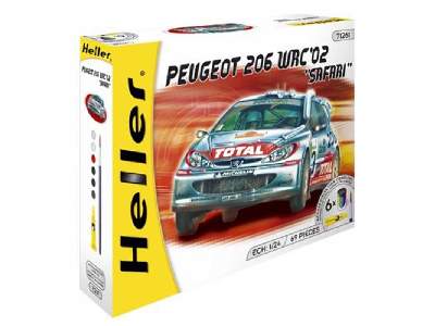 Peugeot 206 Safari '02 w/Paints and Glue - image 1