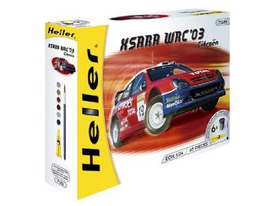 Citroen Xsara WRC '03 w/Paints and Glue - image 1