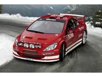 Peugeot 307 WRC'04 w/Paints and Glue - image 1