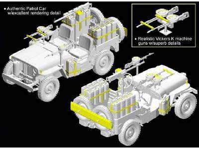 Willys MB SAS 1/4-Ton 4x4 Patrol Car - image 2