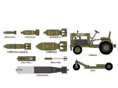 U.S. WWII Armament with Ground Service Equipment - image 1