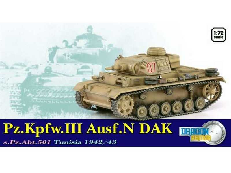 Pz.Kpfw.III Ausf.N DAK, s.Pz.Abt.501 Tunisia 1942/43 - image 1