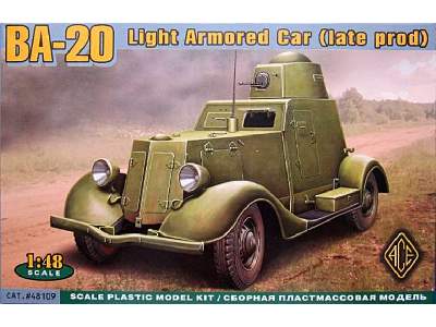 BA-20 Light Armored Car (late prod) - image 1