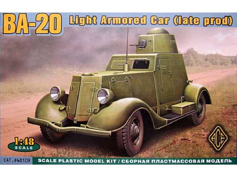 BA-20 Light Armored Car (late prod) - image 1