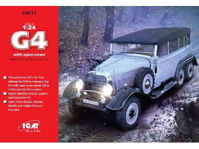 Mercedes-Benz W31 Type G4 WWII German Personnel Car - image 13