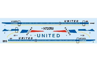 Boeng 720 United Airlines - 1960th - image 3