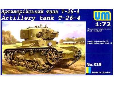 Artillery Tank T-26-4 - image 1