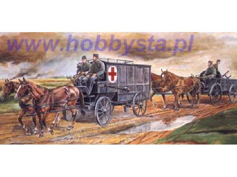 German Horse Drawn Convoy - image 1