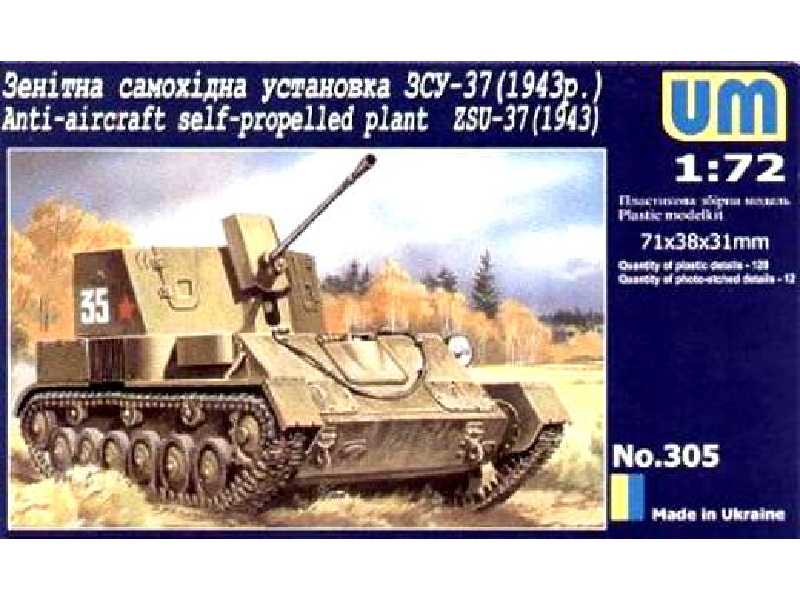 ZSU - 37 (Early Vers. m.1943) Anti-aircraft self-propelled plant - image 1