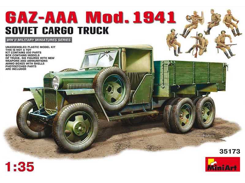 Gaz-AAA Mod. 1941 Soviet Cargo Truck - image 1
