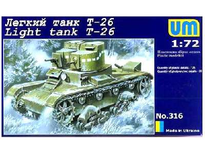 Light Tank T-26 ( Twin Turret - model 1931 ) - image 1