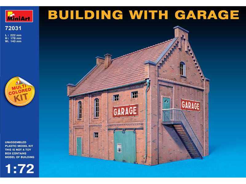 Building with Garage - Multicolor - image 1 Building with Garage - Multicolor - image 1