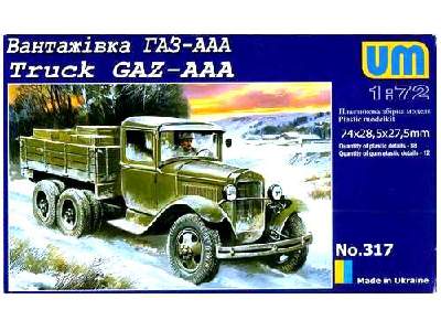 GAZ AAA Truck WWII 1 1/2 - ton - image 1