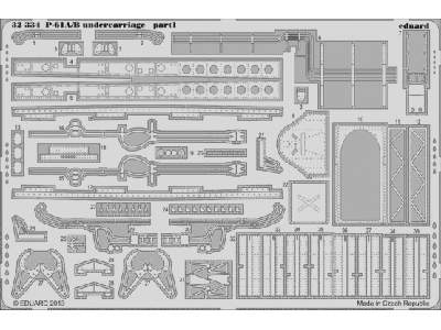 P-61A/ B undercarriage 1/32 - Hobby Boss - image 1