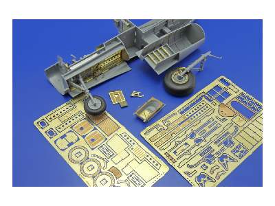 P-61A/ B undercarriage 1/32 - Hobby Boss - image 2
