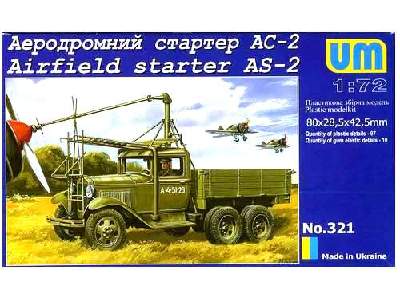 Airfield Starter Truck AS-2 on GAZ AAA chassis - image 1