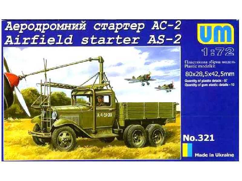Airfield Starter Truck AS-2 on GAZ AAA chassis - image 1
