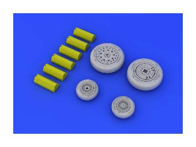 F-4B/ N wheels 1/48 - Academy Minicraft - image 5