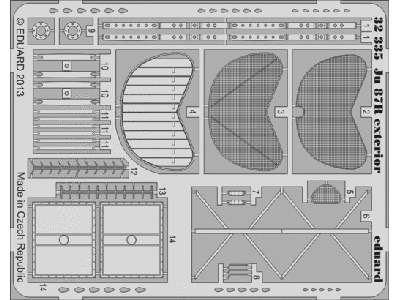 Ju 87R exterior 1/32 - Trumpeter - image 1