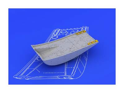 Spitfire 90gal slipper tank 1/48 - Eduard - image 3