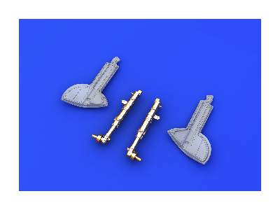 Spitfire undercarriage legs BRONZE 1/48 - Eduard - image 4