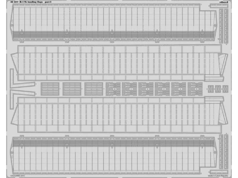 B-17G landing flaps 1/32 - Hk Models - image 1